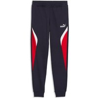 PUMA Kinder Hose ESS BLOCK Sweatpants TR B, Größe 176 in Schwarz