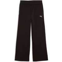 PUMA Kinder Hose ESS Wide Leg Pants TR G, Größe 128 in Schwarz