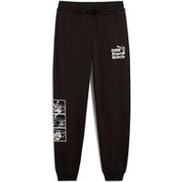 PUMA Kinder Hose MID90S Sweatpants FL B, Größe 164 in Schwarz