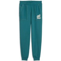 PUMA Kinder Hose MID90s Sweatpants TR B, Größe 140 in Grün