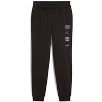 PUMA Kinder Hose POWER Graphic Sweatpants FL cl B, Größe 152 in Schwarz