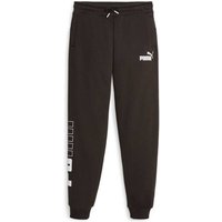 PUMA Kinder Hose POWER Winterized Swea, Größe 128 in Schwarz