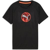 PUMA Kinder Shirt ACTIVE SPORTS Poly Tee B, Größe 140 in Schwarz