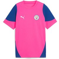 PUMA Kinder Shirt MCFC Training Jersey Jr, Größe 152 in Pink
