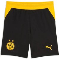 PUMA Kinder Shorts BVB 26/27, Größe 152 in Gelb
