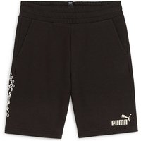 PUMA Kinder Shorts ESS MID 90s Shorts TR B, Größe 128 in Schwarz