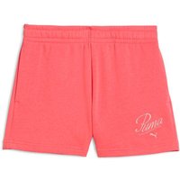 PUMA Kinder Shorts ESS SCRIPT Shorts G, Größe 152 in Orange