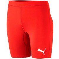 PUMA Kinder Tight LIGA Baselayer ShortTight, Größe 128 in Rot