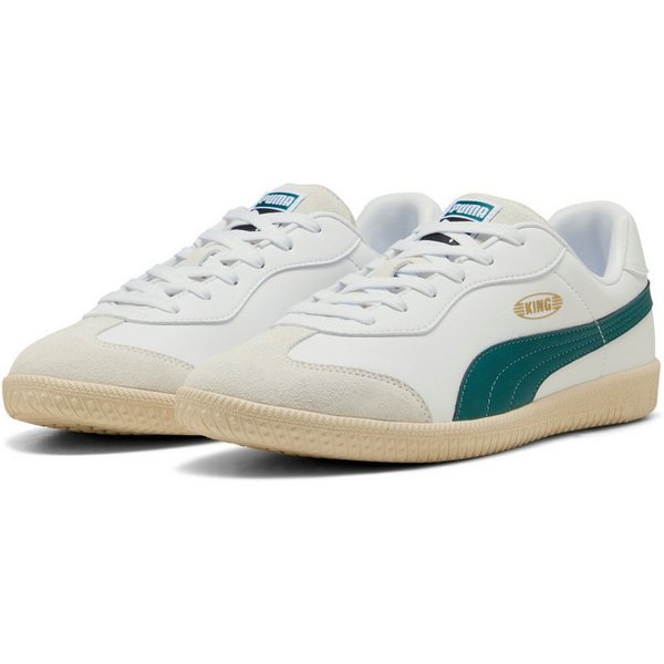 PUMA KING 21 IT Sneaker mit Schnürung, leicht profilierte Gummi-Laufsohle