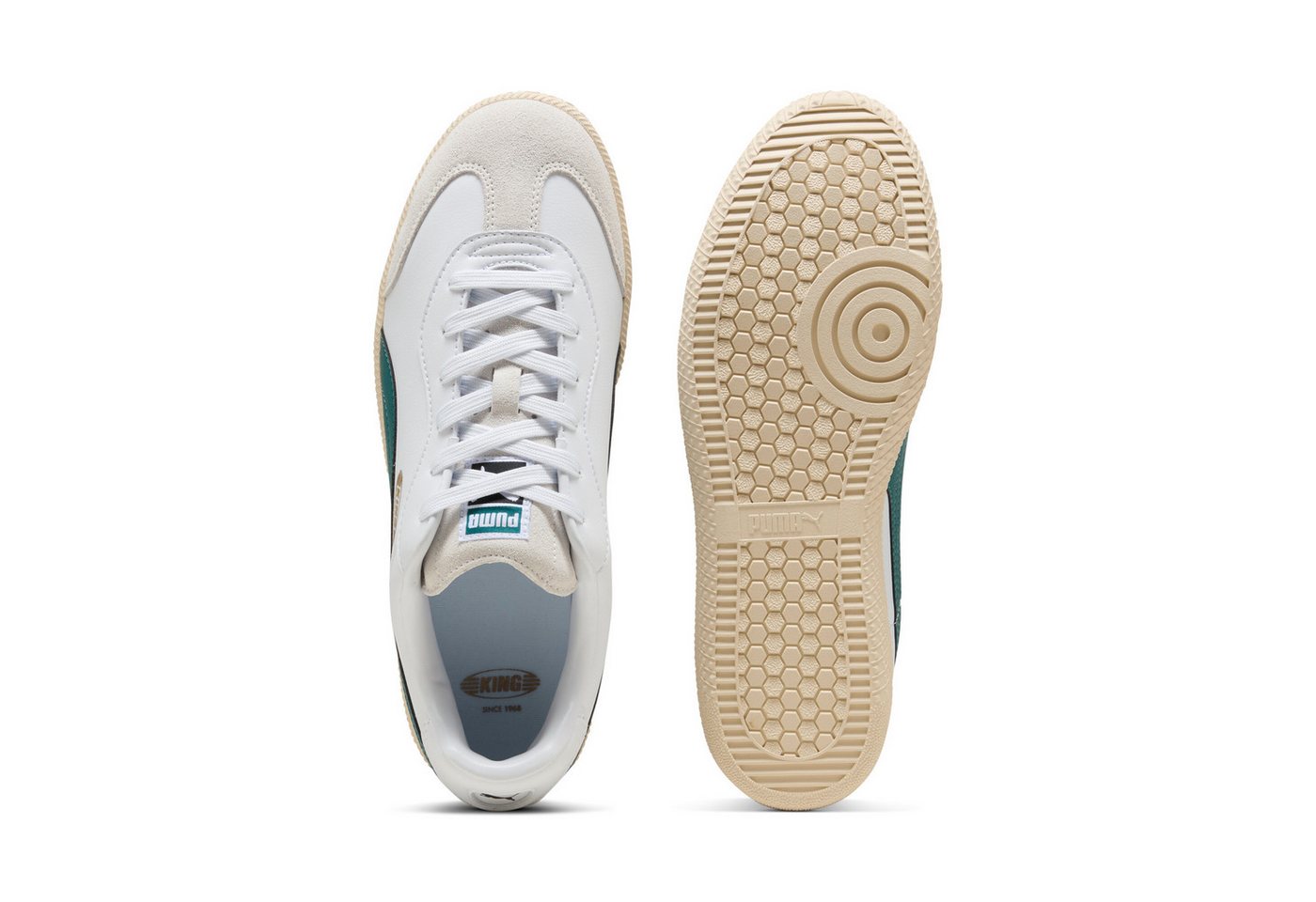 PUMA KING 21 IT Sneaker mit Schnürung, leicht profilierte Gummi-Laufsohle – Bild 4 von 5