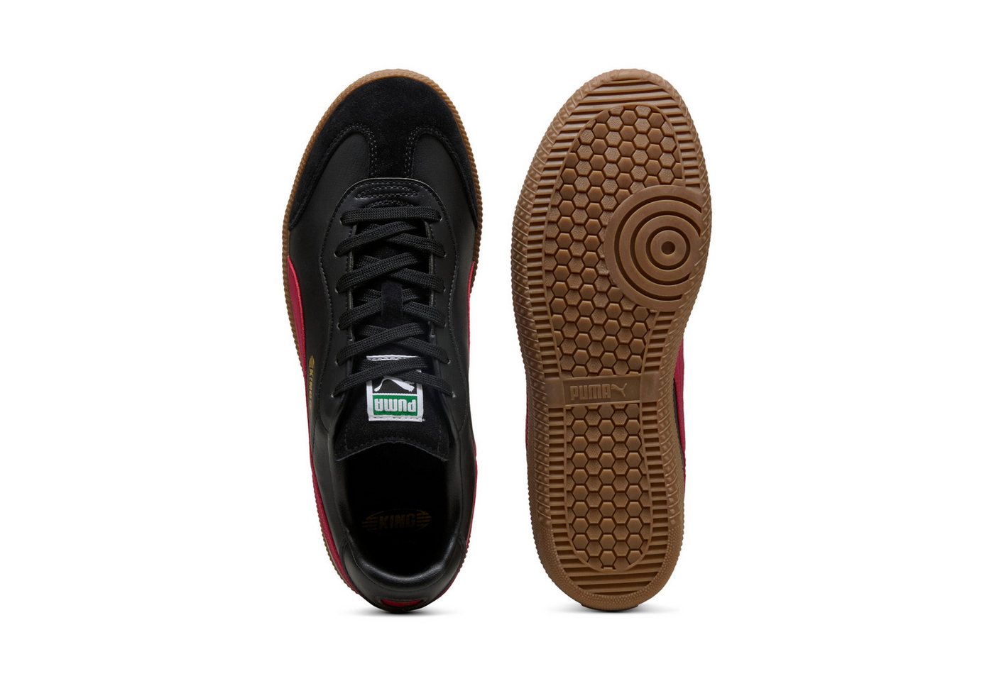 PUMA KING 21 IT Sneaker mit Schnürung, leicht profilierte Gummi-Laufsohle – Bild 4 von 5
