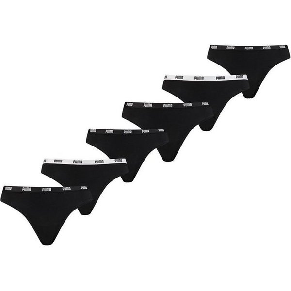 PUMA Panty Everyday String 6P Eco (6er-Pack)