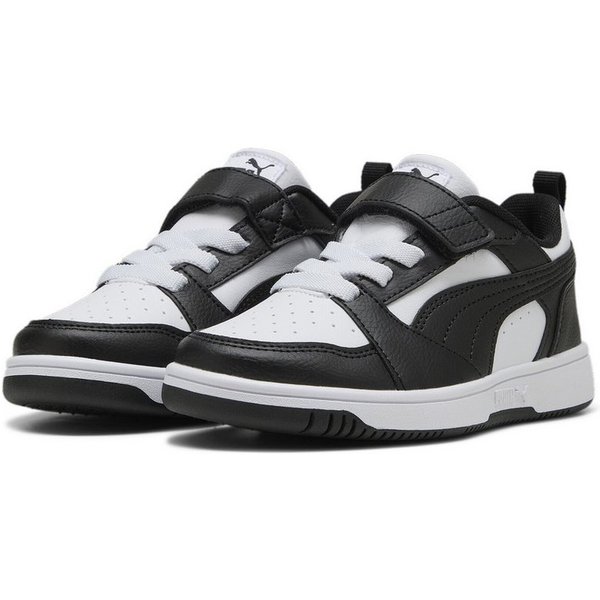 white/puma black (Junior)