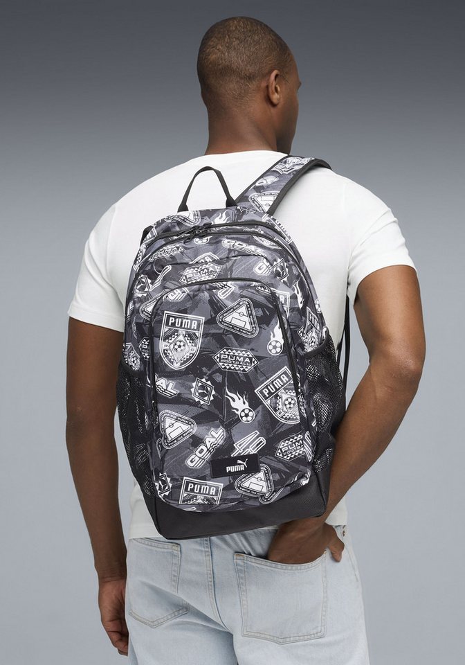 PUMA Rucksack ACADEMY AOP BACKPACK, für Erwachsene, sportlicher Stil, für Alltag und unterwegs – Bild 2 von 4