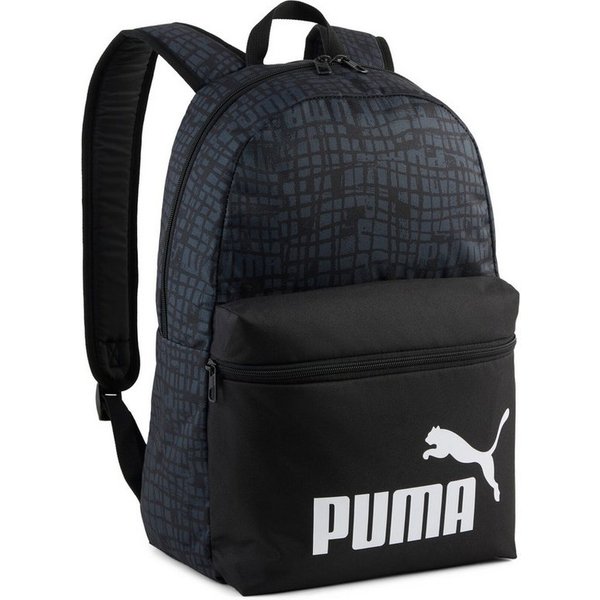PUMA Rucksack PHASE AOP BACKPACK, mit geräumigem Hauptfach, mit vorderer Reißverschlusstasche