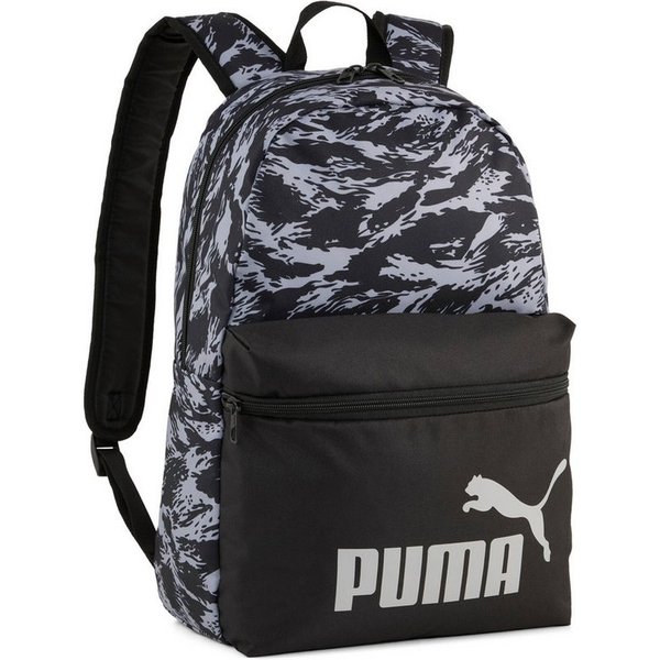 PUMA Rucksack PHASE AOP BACKPACK, mit geräumigem Hauptfach, mit vorderer Reißverschlusstasche