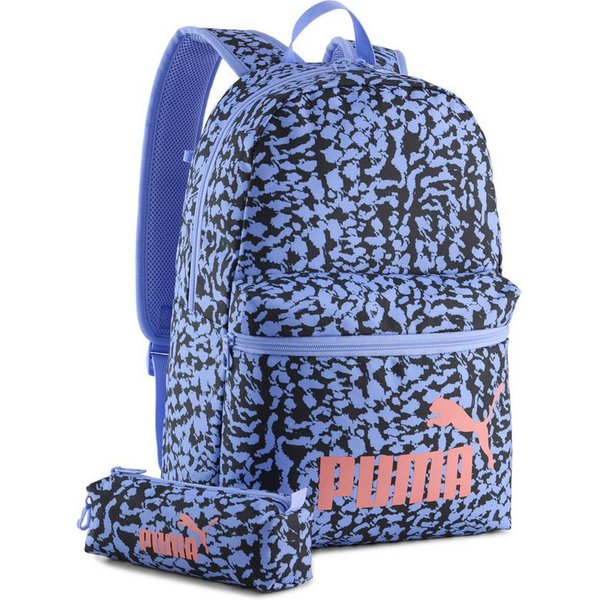PUMA Rucksack PHASE AOP BACKPACK SET (2-tlg), für vielseitige Einsätze, sportlicher Stil