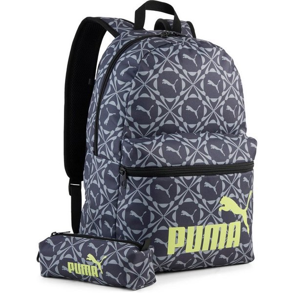 PUMA Rucksack PHASE AOP BACKPACK SET (2-tlg), für vielseitige Einsätze, sportlicher Stil