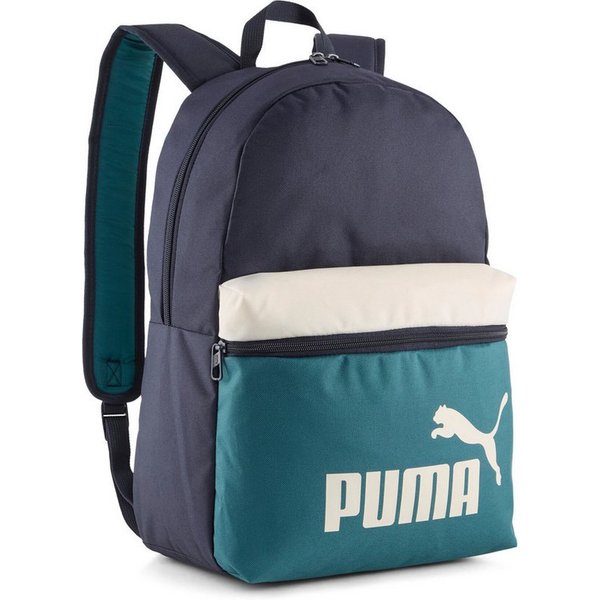 PUMA Rucksack PHASE COLOR BLOCK BACKPACK, für sportliche Aktivitäten und Alltag, mit geräumigem Hauptfach