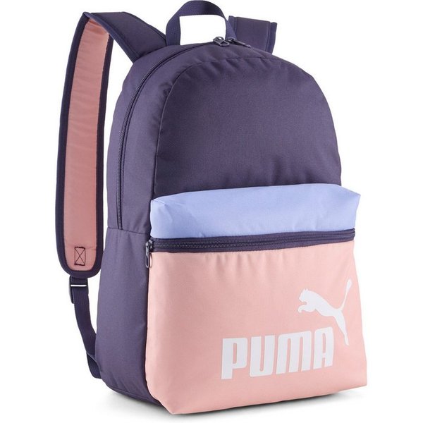 PUMA Rucksack PHASE COLOR BLOCK BACKPACK, für sportliche Aktivitäten und Alltag, mit geräumigem Hauptfach