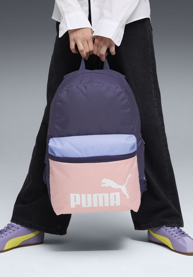 PUMA Rucksack PHASE COLOR BLOCK BACKPACK, für sportliche Aktivitäten und Alltag, mit geräumigem Hauptfach – Bild 2 von 4