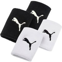 PUMA Schweißband Unisex Schweißband 4er Pack Baumwollmischung