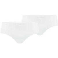 PUMA Seamless Damen-Hipster 2er-Pack, Größe XS in Weiß