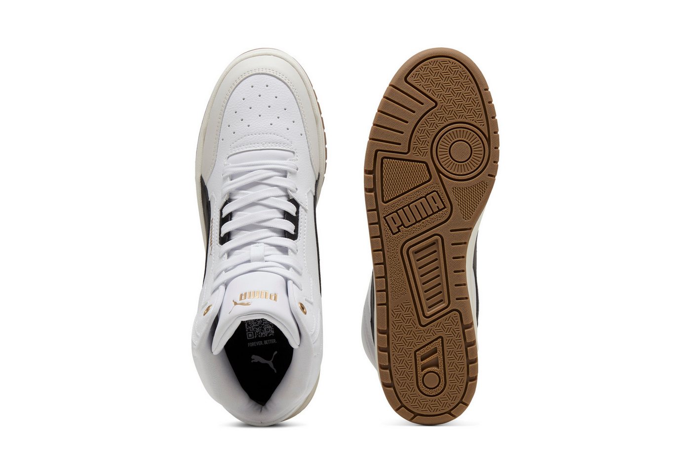 PUMA SHUFFLE DOWNTOWN MID Sneaker knöchelhoch, mit Schnürung, mit profiliertem Laufsohlenprofil – Bild 4 von 5