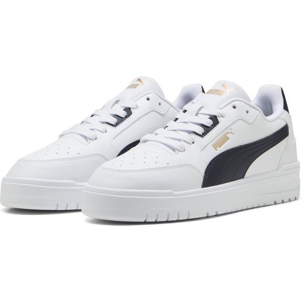 white/new navy/puma gold