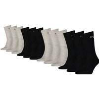 PUMA Socken CREW SOCK 12er-Pack, Größe 47/49 in Grau