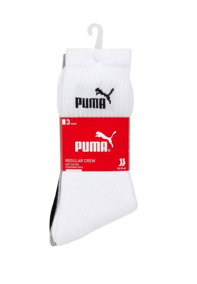 PUMA Socken CREW SOCK 3P (Packung, 3-Paar, 3er-Pack) – Bild 2 von 2