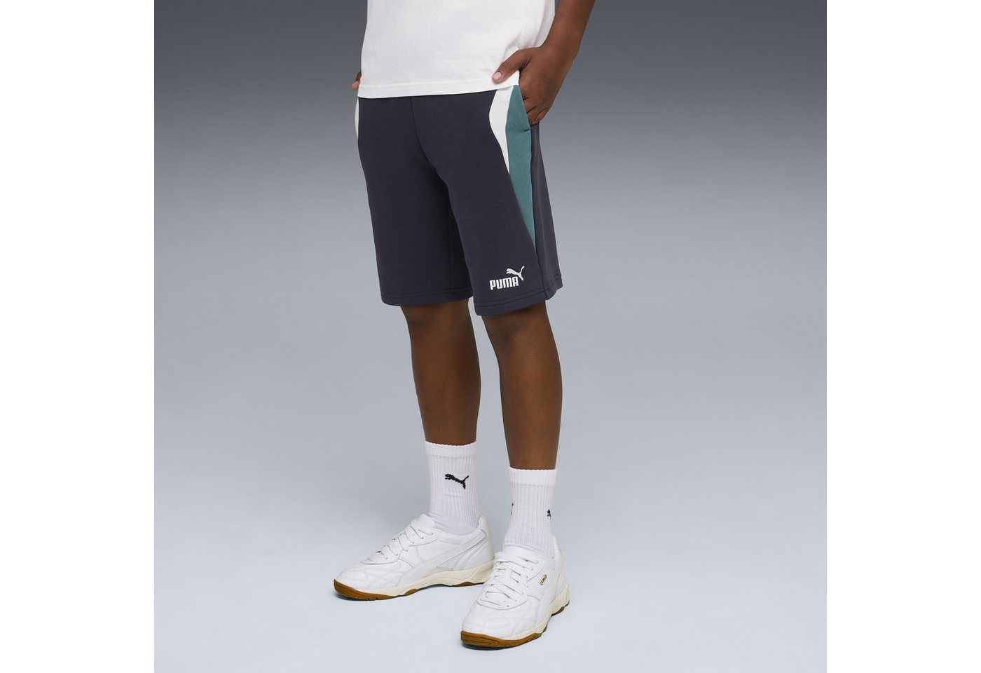 PUMA Sporthose Essentials Block Shorts Jungen – Bild 2 von 5