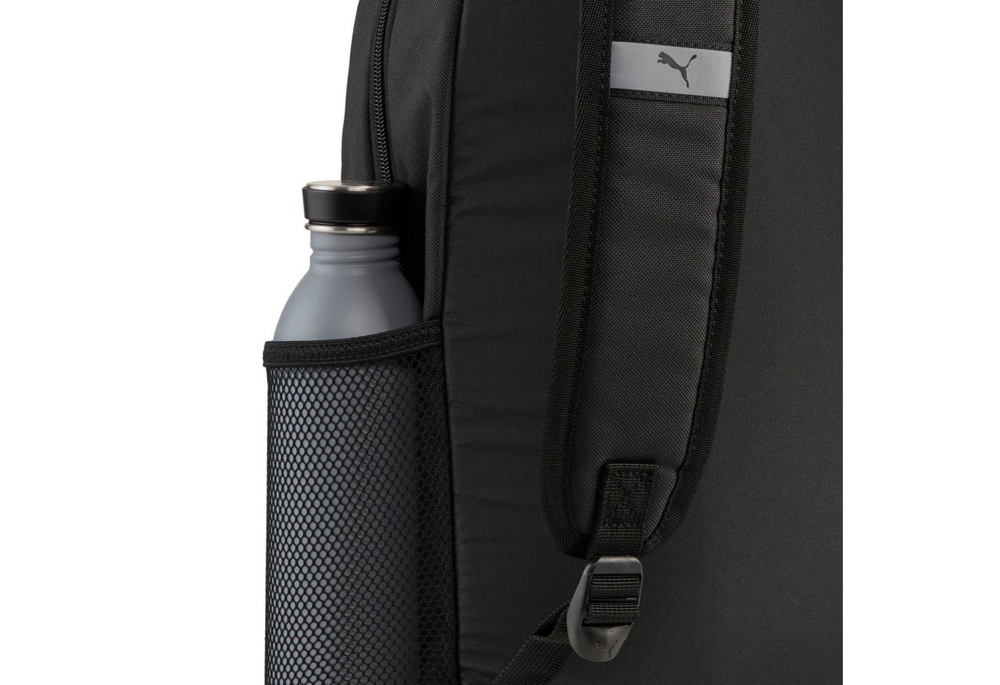 PUMA Sporttasche BVB ESS BACKPACK, unifarbenes Design, sportlicher Stil, für Erwachsene, aus Polyester – Bild 3 von 3