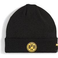 PUMA Strickmütze BVB ESS BEANIE unifarbenes Design, One Size