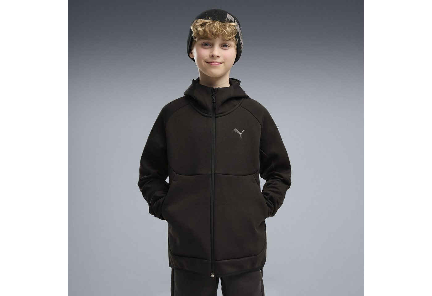 PUMA Sweatjacke PUMATECH Elevated Kapuzenjacke Jungen – Bild 2 von 5