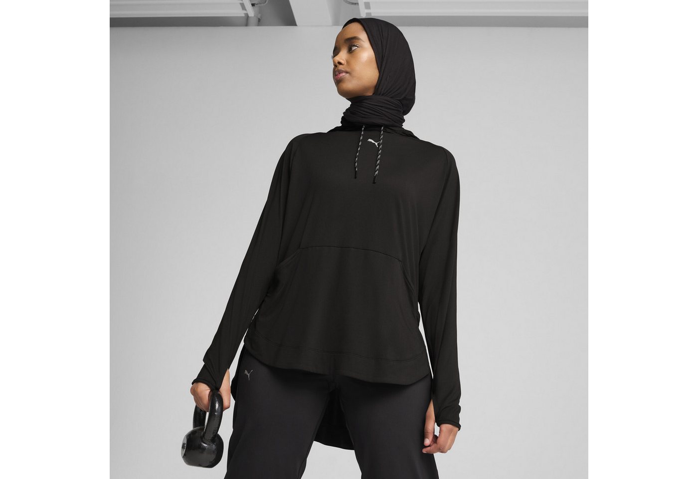 PUMA Sweatshirt MODEST Hoodie Damen – Bild 2 von 5