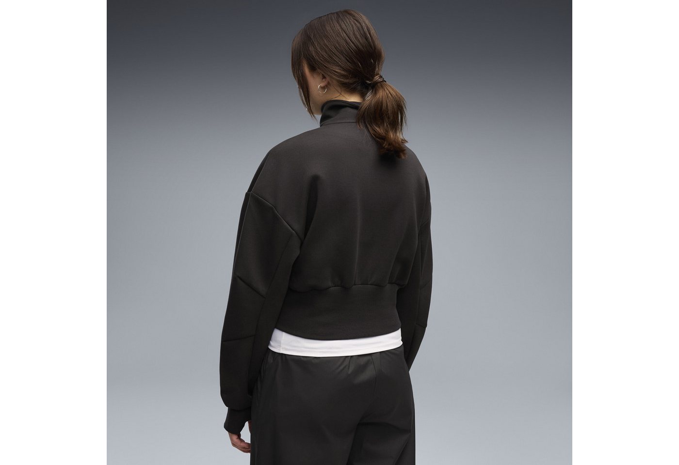 PUMA Sweatshirt PUMATECH SENSE Crew Sweatshirt mit Reißverschluss bis zum Hals – Bild 5 von 5