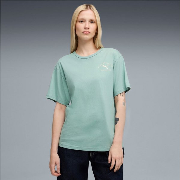PUMA T-Shirt CLASS RELAXED TEE Kurzarm, ohne Verschluss, Rundhalsausschnitt