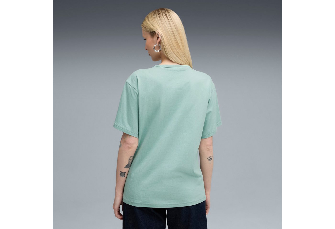 PUMA T-Shirt CLASS RELAXED TEE Kurzarm, ohne Verschluss, Rundhalsausschnitt – Bild 2 von 5