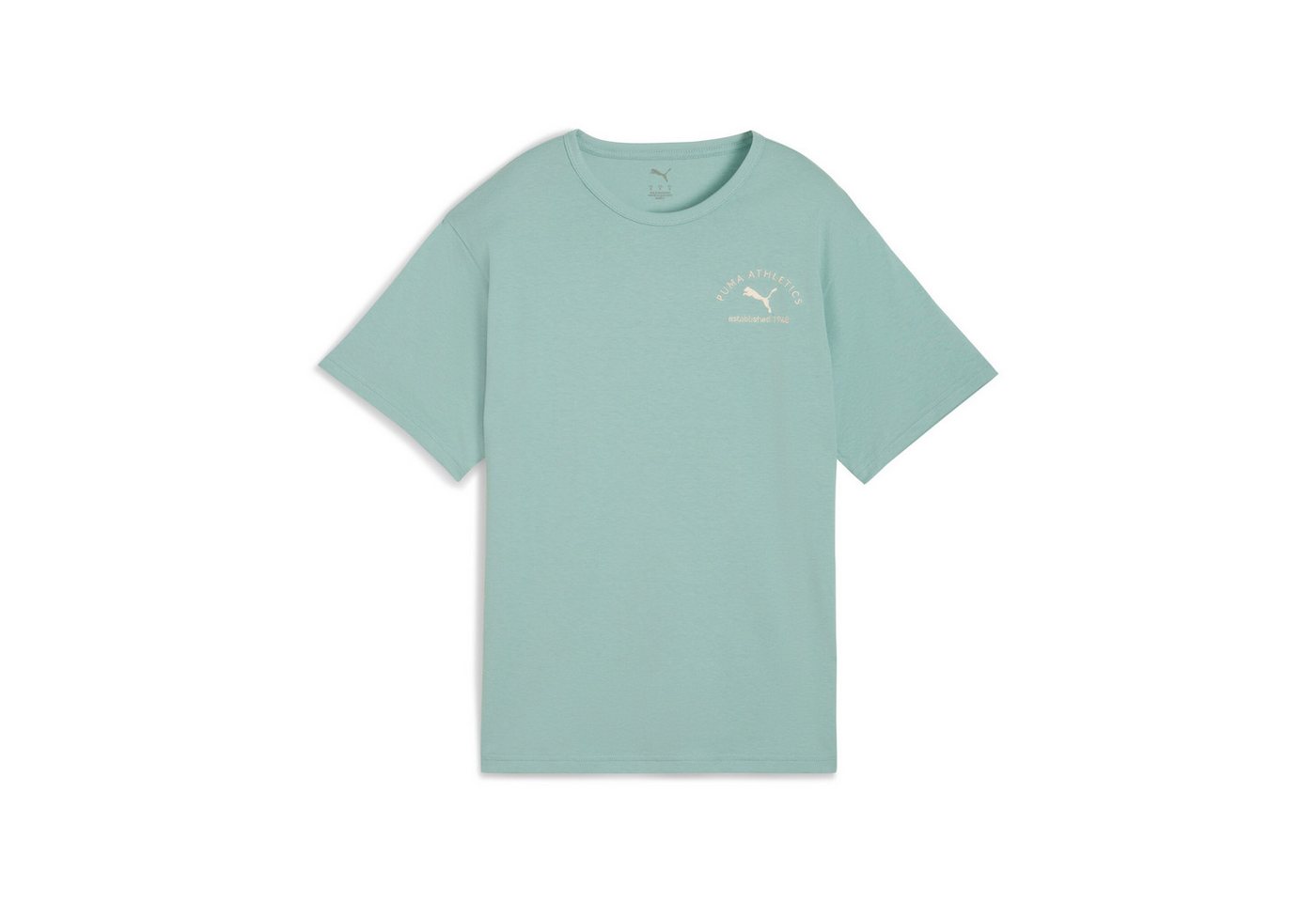 PUMA T-Shirt CLASS RELAXED TEE Kurzarm, ohne Verschluss, Rundhalsausschnitt – Bild 4 von 5