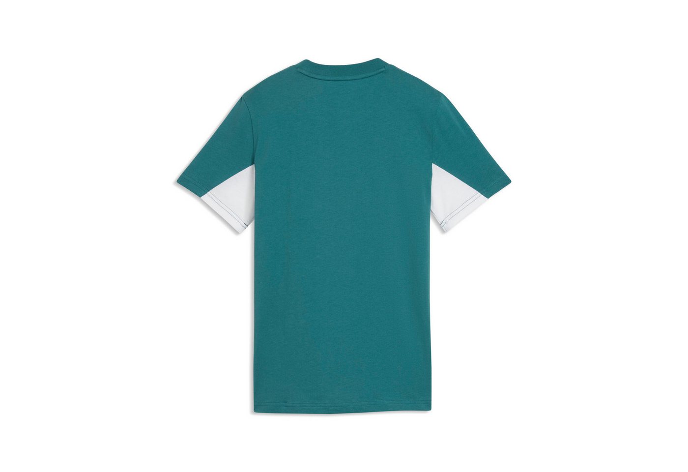 PUMA T-Shirt ESS BLOCK TEE B Kurzarm, Rundhalsausschnitt, ohne Kapuze – Bild 5 von 5