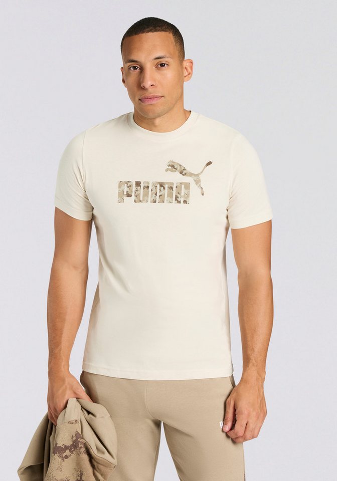 PUMA T-Shirt ESS CAMO TEE gerade Passform, Kurzarm, für Alltag und Freizeit – Bild 2 von 5