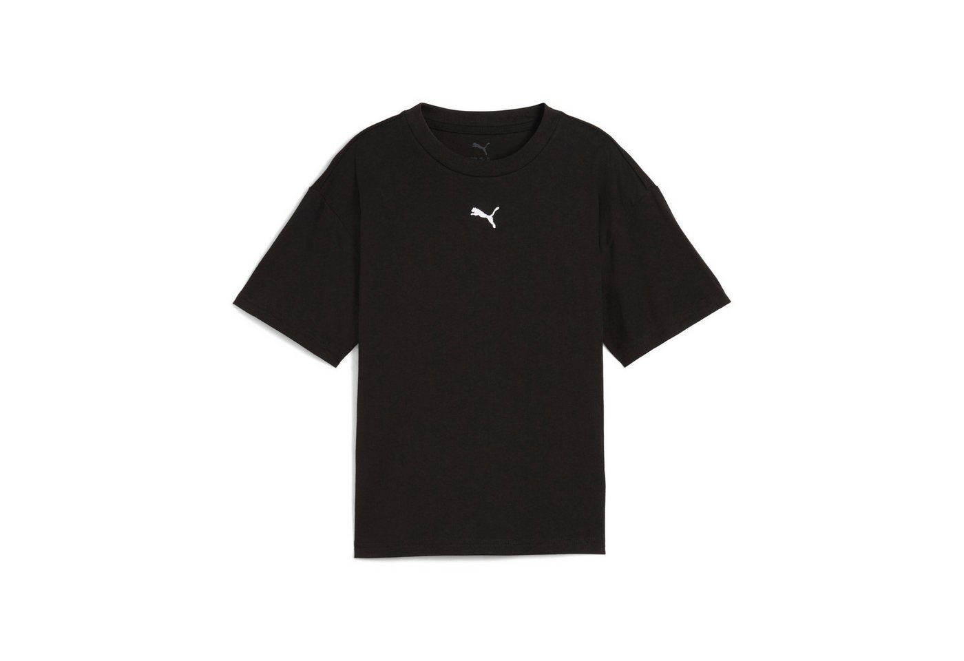 PUMA T-Shirt ESS CENTERED CAT LOGO BOXY TEE G kastenförmiges Shirt, Kurzarm, modern – Bild 4 von 5