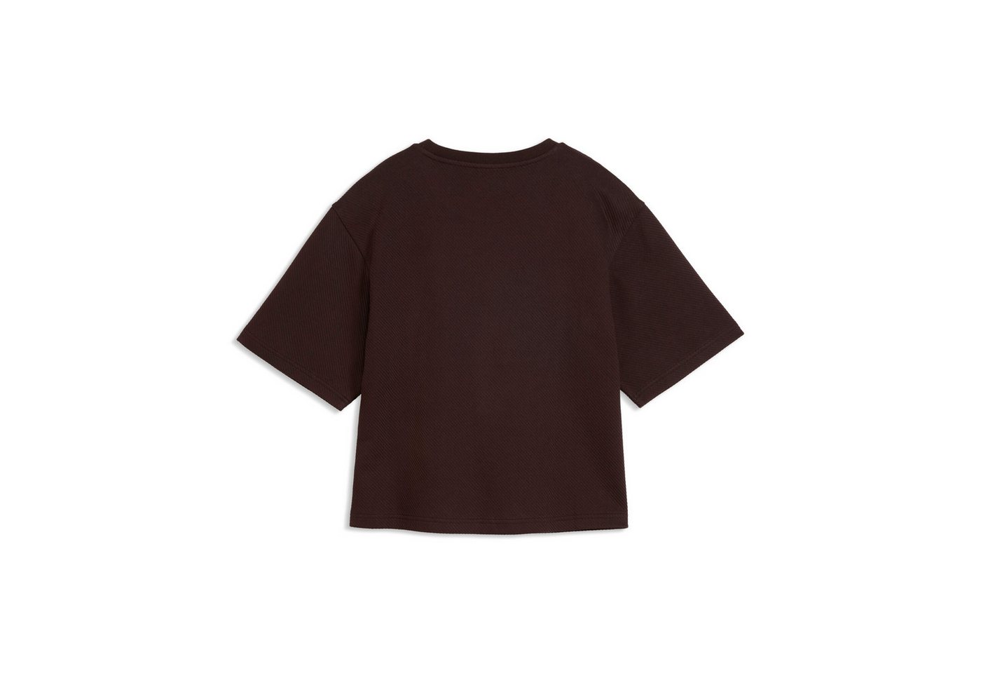 PUMA T-Shirt ESS ELEVATED RELAXED TEE Kurzarmdesign, sportlicher Stil, unifarbenes Design, relaxed fit – Bild 5 von 5