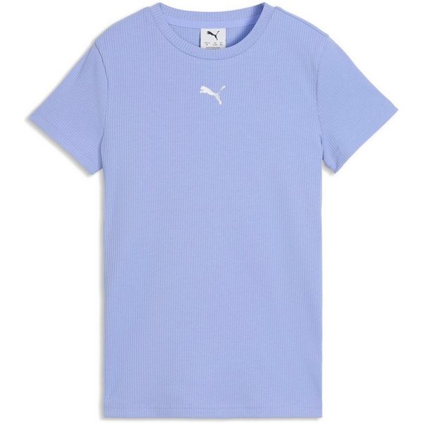 PUMA T-Shirt ESS ELEVATED RIB SLIM TEE G Kurzarm, für Jugendliche, Rundhalsausschnitt