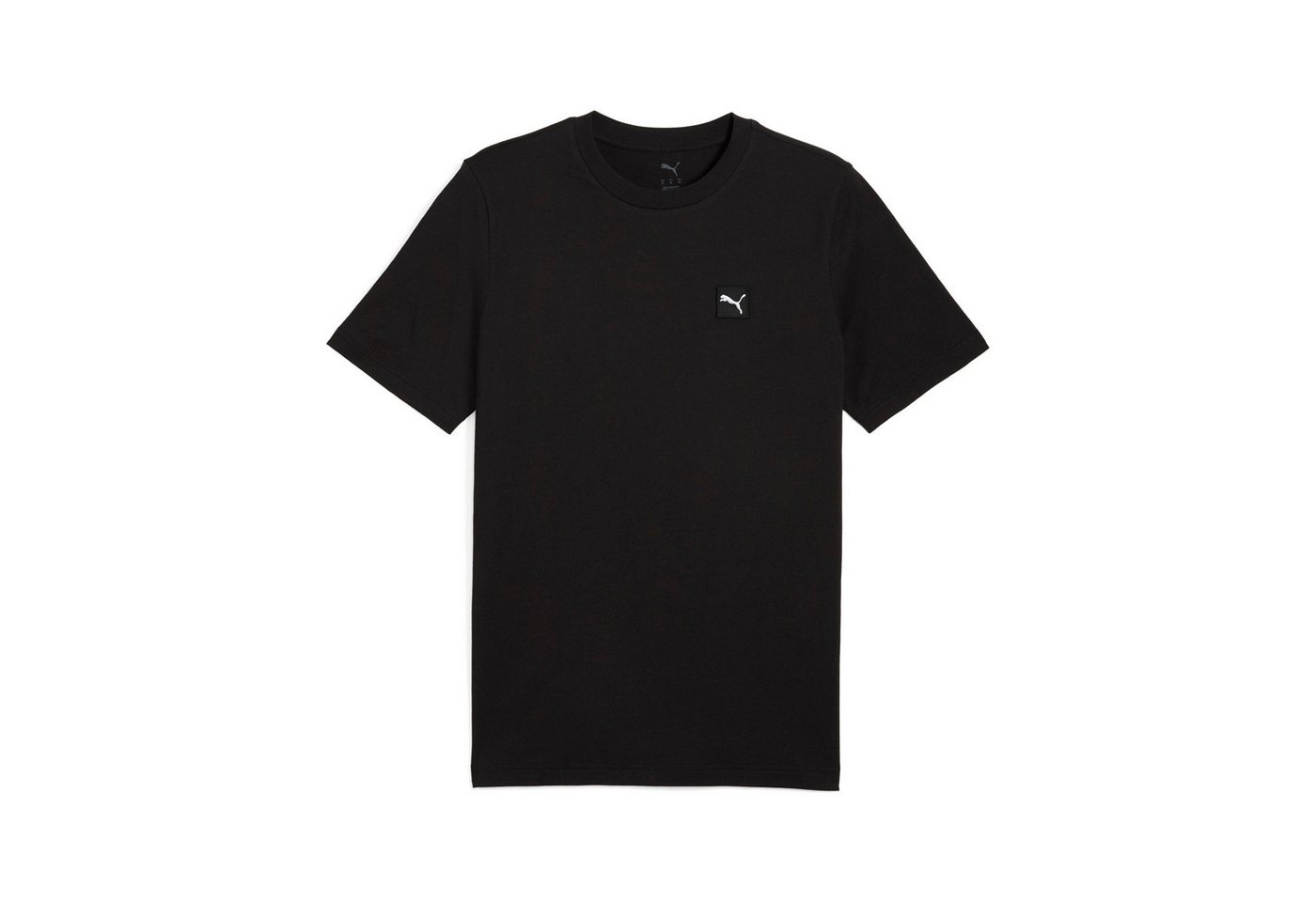 PUMA T-Shirt ESS ELEVATED TEE Kurzarmdesign, Rundhalsausschnitt, aus Baumwolle – Bild 4 von 5
