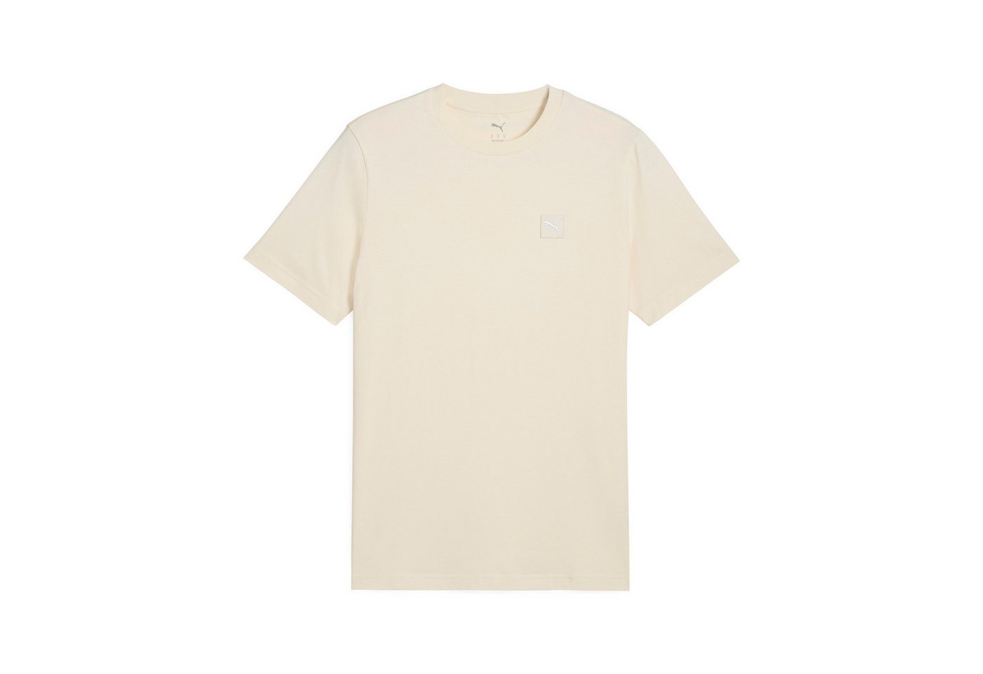 PUMA T-Shirt ESS ELEVATED TEE Kurzarmdesign, Rundhalsausschnitt, aus Baumwolle – Bild 4 von 5