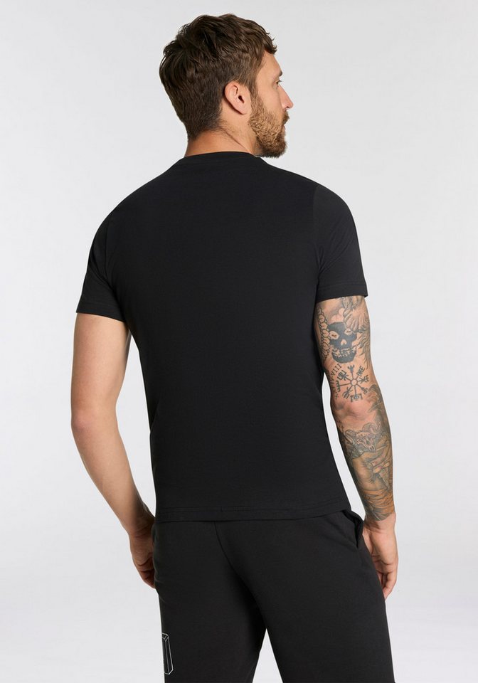 PUMA T-Shirt ESS LOGO LAB HOG TEE Regular Fit, Kurzarm, für sportlichen Look, Rundhalsausschnitt – Bild 2 von 5