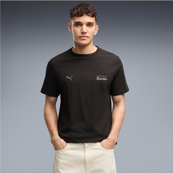 PUMA T-Shirt PL ESS TEE Kurzarm, klassisch, für Motorsport-Fans, ohne Kapuze