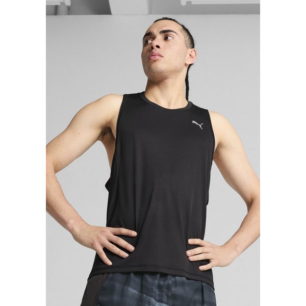 PUMA Tanktop M RUN VELOCITY TANK (POLY) Tanktop, ergonomische Schnittführung, Rundhalsausschnitt